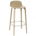 tabouret bar visu 65 muuto chene naturel