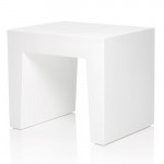 tabouret concrete seat fatboy blanc