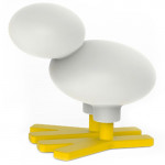 tabouret enfant happy bird small magis me too jaune blanc