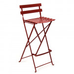 tabouret haut bistro fermob piment