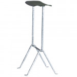 tabouret haut officina 65 magis galvanise vert