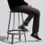 tabouret haut revolver 76 wrong for hay gris