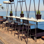 tabouret haut segno emu marron
