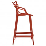 tabouret haut masters 65 kartell rouge
