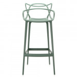 tabouret haut masters kartell vert