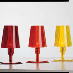 lampe poser take kartell cristal