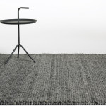 tapis peas hay 170 240 gris fonce