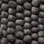 tapis peas hay 200 300 gris fonce