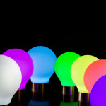 The Second Light Led RGB Sphere Lumineuse Vondom