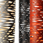 Tress Grande Lampadaire Foscarini Noir