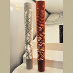 Tress Media Lampadaire Foscarini Blanc