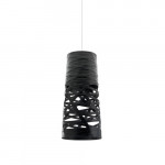 Tress mini suspension foscarini noir