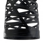 Tress mini suspension foscarini noir
