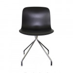 chaise troy etoile magis chrome noir