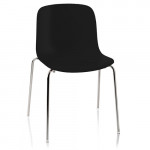 chaise troy polypropylene magis noir