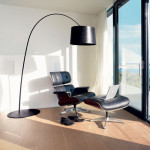 Twiggy Lampadaire Design Foscarini Noir
