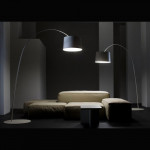 Twiggy Lampadaire Design Foscarini Noir