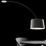 Twiggy plafonnier foscarini noir