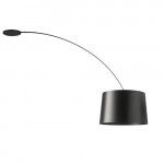 Twiggy plafonnier foscarini noir