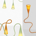 Uto Lampe Foscarini Orange