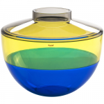 vase shibuya kartell gris jaune bleu