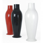 vase miss flower power kartell noir opaque