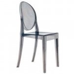 Victoria Ghost Chaise Design Kartell Fume
