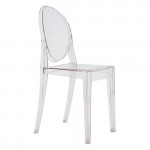 Victoria Ghost Chaise Design Kartell Transparent