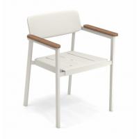 FAUTEUIL SHINE, Blanc mat de EMU