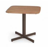 TABLE 79X79CM SHINE, Marron d'Inde de EMU