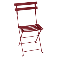 CHAISE PLIANTE BISTRO, Piment de FERMOB