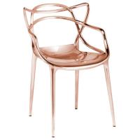 CHAISE MASTERS MÉTALLISÉE DE KARTELL, CUIVRE