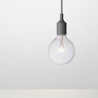 SUSPENSION E27, Gris foncé de MUUTO