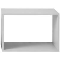 MODULE ÉTAGÈRE STACKED SANS FOND DE MUUTO, LARGE, GRIS CLAIR