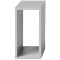 MODULE ÉTAGÈRE STACKED SANS FOND DE MUUTO, SMALL, GRIS CLAIR