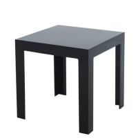 TABLE BASSE JOLLY DE KARTELL, OPAQUE NOIR BRILLANT