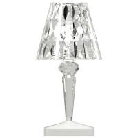 LAMPE A POSER BATTERY RECHARGEABLE DE KARTELL, CRISTAL