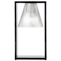 LAMPE A POSER LIGHT AIR DE KARTELL, CRISTAL - CADRE NOIR 