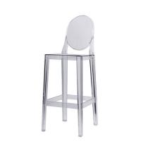 TABOURET ONE MORE H75CM DE KARTELL, CRISTAL