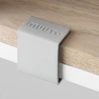 SET DE 5 CLIPS MINI STACKED DE MUUTO, GRIS CLAIR