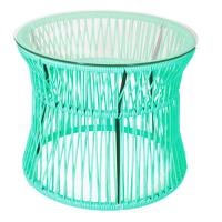 TABLE D'APPOINT ITA VERT TURQUOISE de BOQA