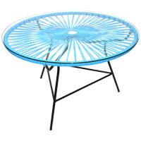 TABLE BASSE ZIPOLITE BLEU CIEL de BOQA