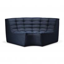 MODULE D'ANGLE ARRONDI N701 120 x 120 x 76 CM, 6 couleurs d'ETHNICRAFT
