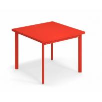 TABLE CARRÉE 90x90 STAR, 7 coloris de EMU