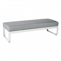 BANQUETTE BELLEVIE 2 PLACES, 3 options tissu, 24 couleurs de FERMOB