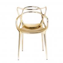 CHAISE MASTERS MÉTALLISÉE DE KARTELL, 4 COLORIS