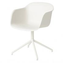 FAUTEUIL FIBER DE MUUTO, PIEDS ETOILE, 5 COULEURS
