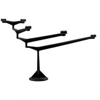 CANDÉLABRE DE TABLE SPIN DE TOM DIXON, NOIR
