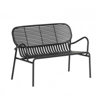 Sofa double WEEK-END de Petite Friture, Noir