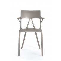 Chaise A.I de Kartell, Gris métallisé